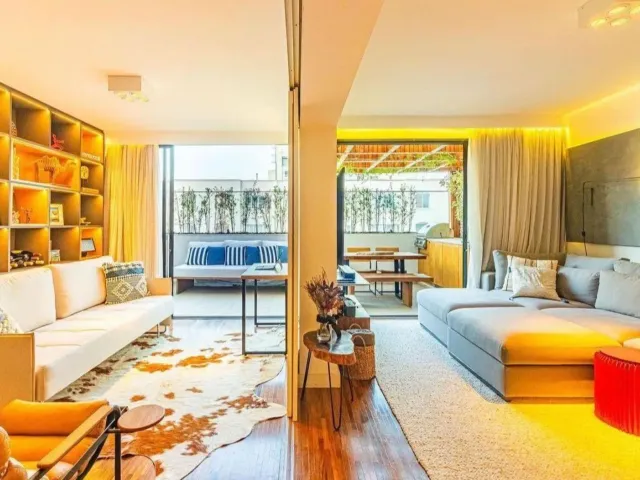 Cobertura / Penthouse 2 quartos e 2 banheiros, à venda ou para alugar, no bairro Itaim Bibi em São Paulo