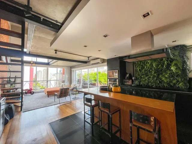 Cobertura / Penthouse 1 quarto e 2 banheiros, à venda, no bairro Itaim Bibi em São Paulo