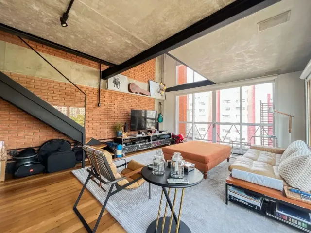 Cobertura / Penthouse 1 quarto e 2 banheiros, à venda, no bairro Itaim Bibi em São Paulo