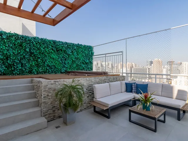 Cobertura / Penthouse 2 quartos e 3 banheiros, à venda, no bairro Brooklin Paulista em São Paulo