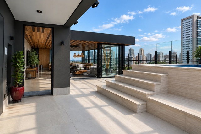 Cobertura / Penthouse com 450m² 4 quartos e 6 banheiros, à venda, no bairro Brooklin em São Paulo