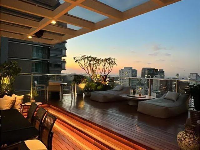 Cobertura / Penthouse 1 quarto e 3 banheiros, à venda, no bairro Itaim Bibi em São Paulo