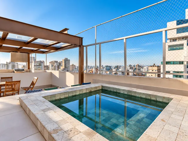 Cobertura / Penthouse 4 quartos e 6 banheiros, à venda, no bairro Campo Belo em São Paulo