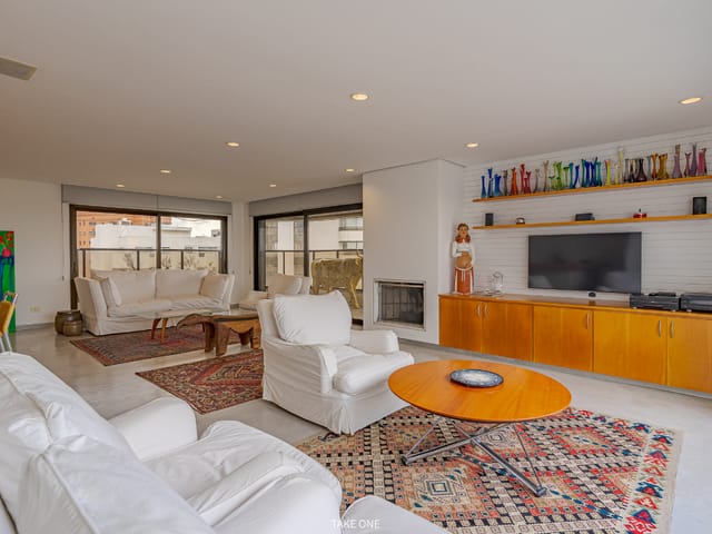 Cobertura / Penthouse com 481m² 4 quartos e 8 banheiros, à venda, no bairro Higienópolis em São Paulo
