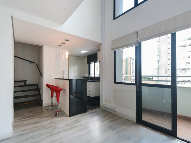 Apartamento com 48m² 1 quarto e 2 banheiros, à venda, no bairro Pinheiros em São Paulo