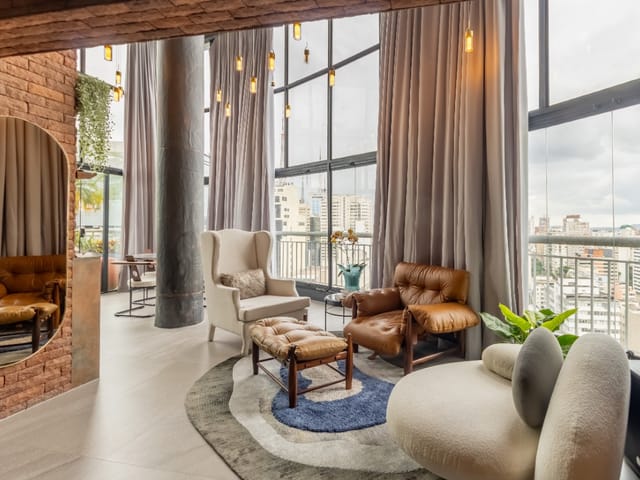 Foto do Cobertura / Penthouse - Duplex para venda e locação em Cerqueira César com 2 quartos, sendo 2 suítes, 197m² | Lares e Andares Imóveis
