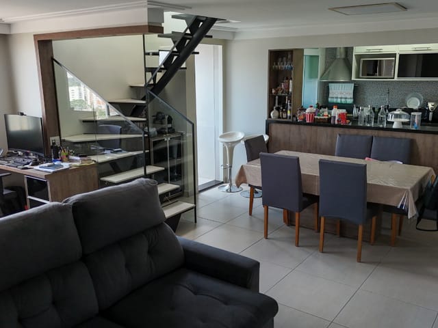 Cobertura / Penthouse com 196m² 3 quartos e 3 banheiros, à venda, no bairro Vila Lúcia em São Paulo