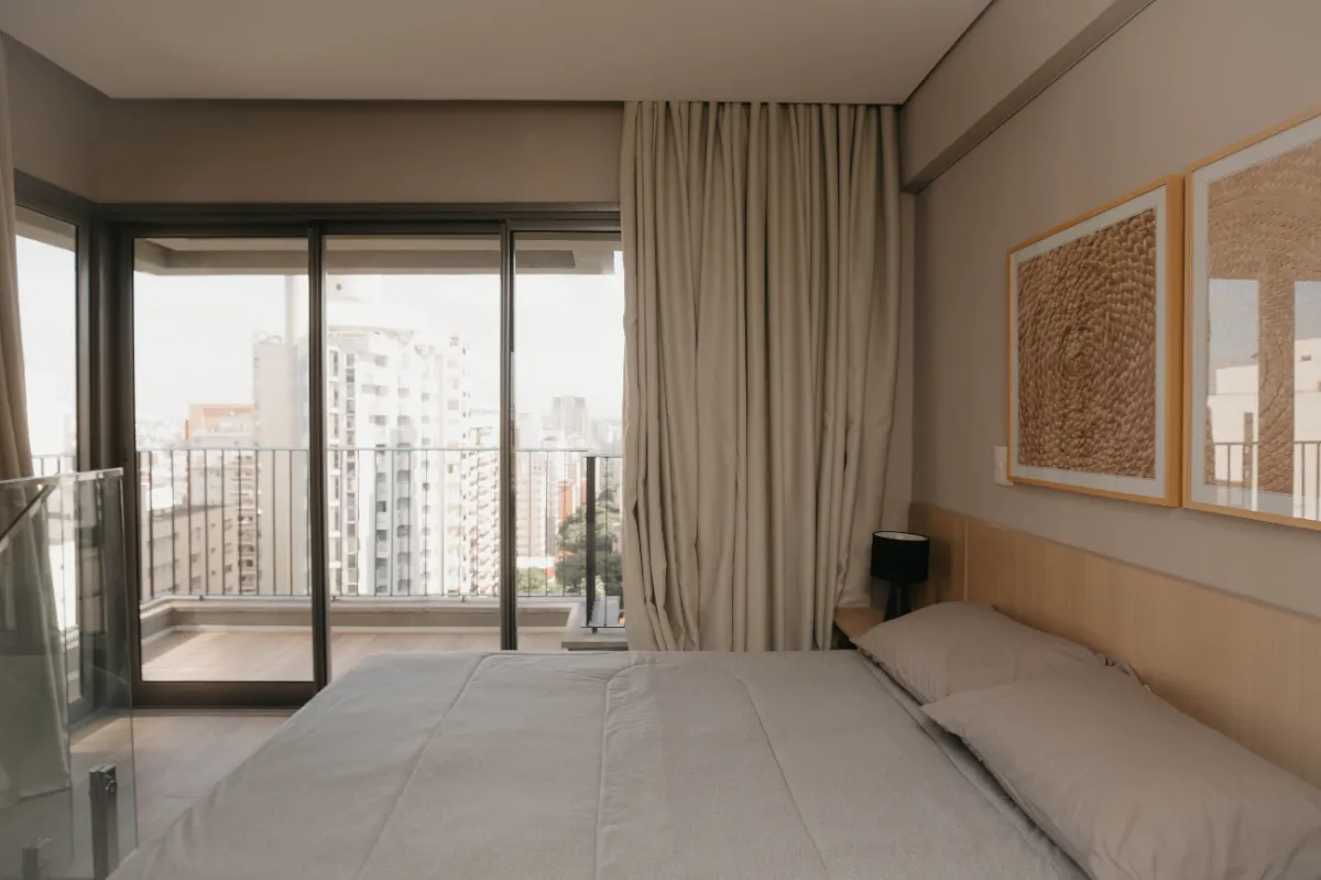 Duplex para venda em Jardins com 1 quarto, sendo 1 suíte, 54m²