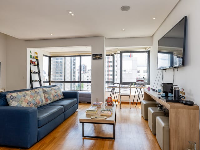 Cobertura / Penthouse com 120m² 2 quartos e 4 banheiros, à venda, no bairro Brooklin em São Paulo