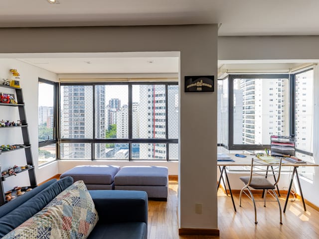 Cobertura / Penthouse com 120m² 2 quartos e 4 banheiros, à venda, no bairro Brooklin em São Paulo