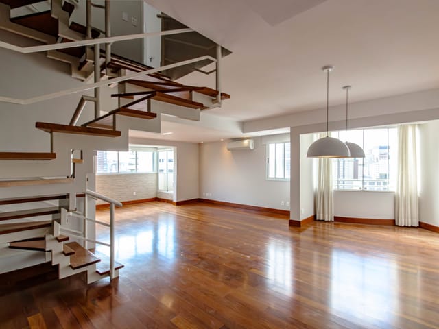 Cobertura / Penthouse com 180m² 2 quartos e 3 banheiros, à venda, no bairro Vila Nova Conceição em São Paulo