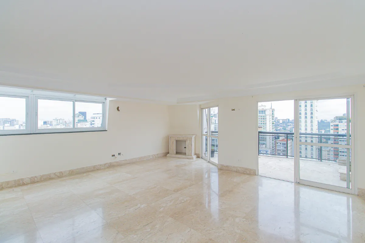 Cobertura para venda em Higienópolis com 2 quartos, sendo 2 suítes, 168m²
