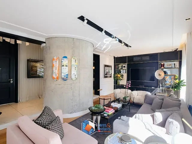 Apartamento com 163m² 2 quartos e 3 banheiros, à venda, no bairro Jardim Paulista em São Paulo