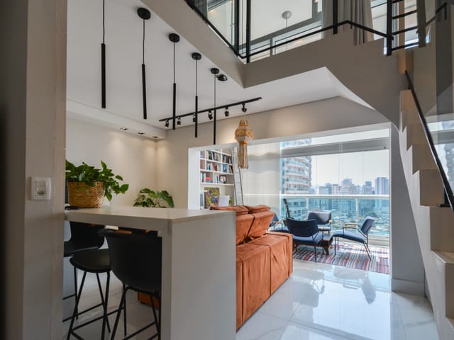 Foto do Apartamento - Duplex para venda em Pinheiros com 1 quarto, sendo 1 suíte , 56m² | Correteria Imóveis