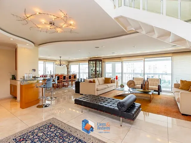 Cobertura / Penthouse com 847m² 4 quartos e 6 banheiros, à venda, no bairro Pacaembu em São Paulo