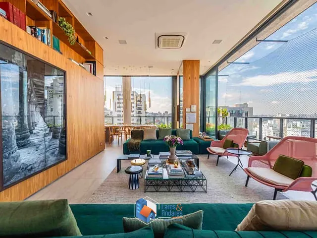 Cobertura / Penthouse com 408m² 5 quartos e 6 banheiros, à venda, no bairro Jardim Paulista em São Paulo