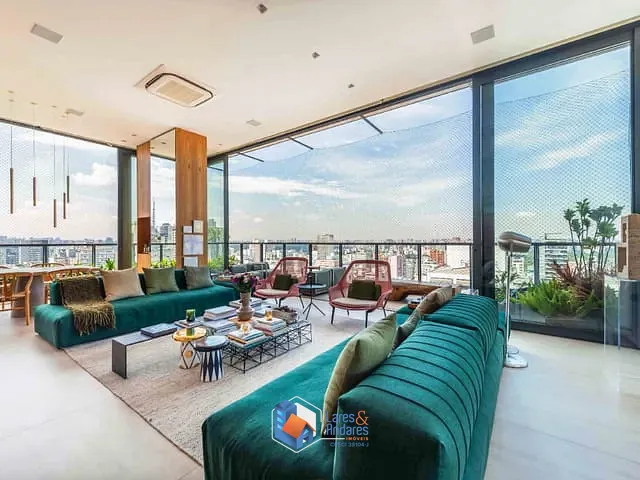 Cobertura / Penthouse com 408m² 5 quartos e 6 banheiros, à venda, no bairro Jardim Paulista em São Paulo