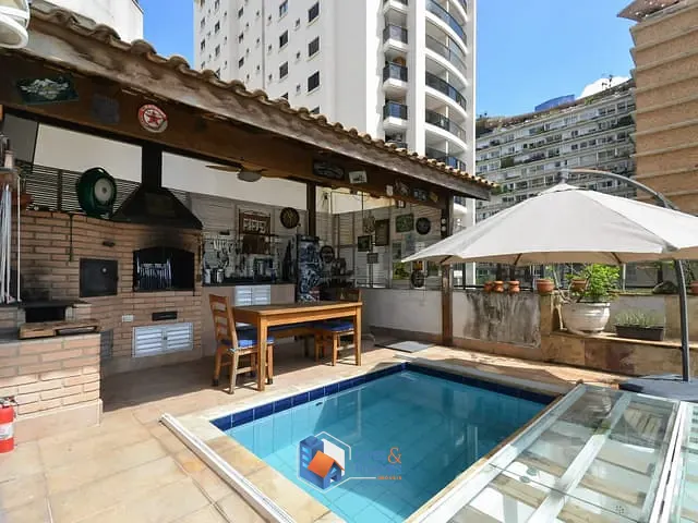Cobertura / Penthouse com 382m² 4 quartos e 6 banheiros, à venda, no bairro Santa Cecília em São Paulo