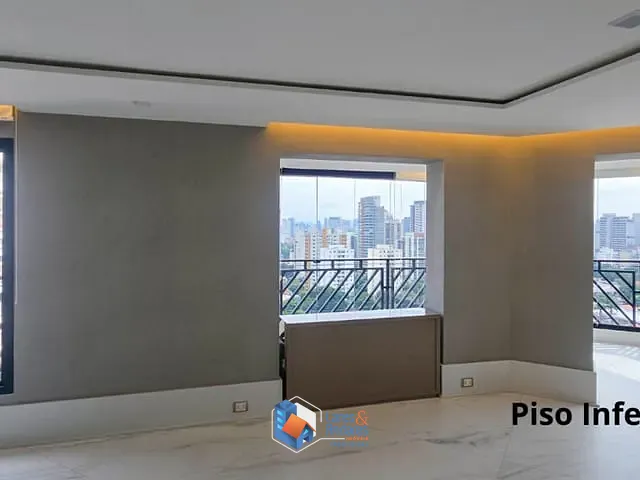 Cobertura / Penthouse com 440m² 4 quartos e 6 banheiros, à venda, no bairro Campo Belo em São Paulo