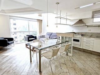 Foto do Cobertura / Penthouse-Duplex para venda em Vila Nova Conceição com 1 quarto, sendo 1 suíte, 57m²