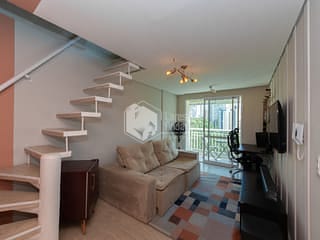 Foto do Cobertura / Penthouse-Cobertura para venda em Jardim Ampliação com 1 quarto, 56m²