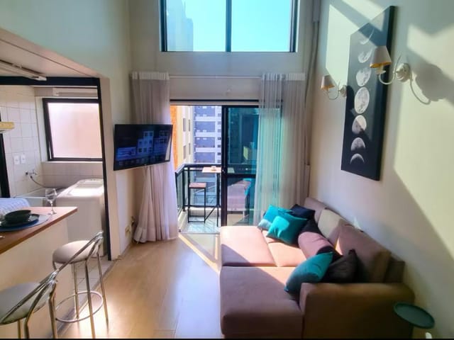 Foto do Cobertura / Penthouse - Duplex para venda em Moema com 1 quarto, sendo 1 suíte , 44m² | Correteria Imóveis
