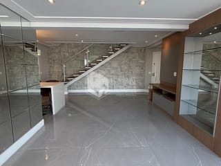 Foto do Cobertura / Penthouse-Duplex para venda em Vila Bertioga com 4 quartos, sendo 3 suítes, 255m²