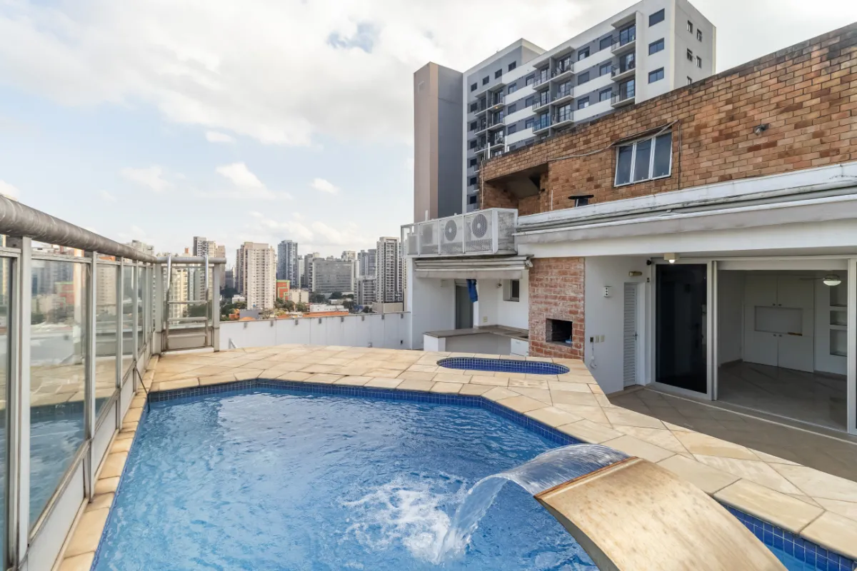Cobertura para venda em Campo Belo com 5 quartos, sendo 5 suítes, 318m²