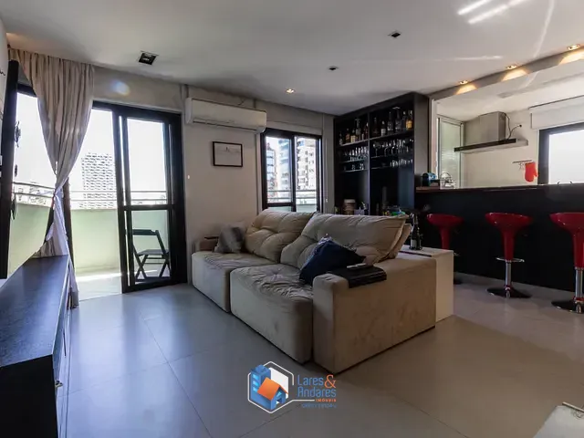 Apartamento com 80m² 1 quarto e 2 banheiros, à venda, no bairro Pinheiros em São Paulo