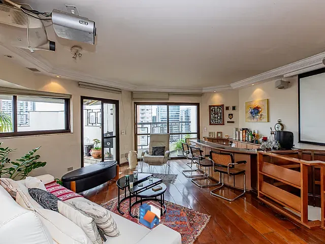 Cobertura / Penthouse com 278m² 4 quartos e 5 banheiros, à venda, no bairro Cidade Monções em São Paulo