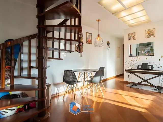 Cobertura / Penthouse com 107m² 2 quartos e 2 banheiros, à venda, no bairro Vila Gumercindo em São Paulo