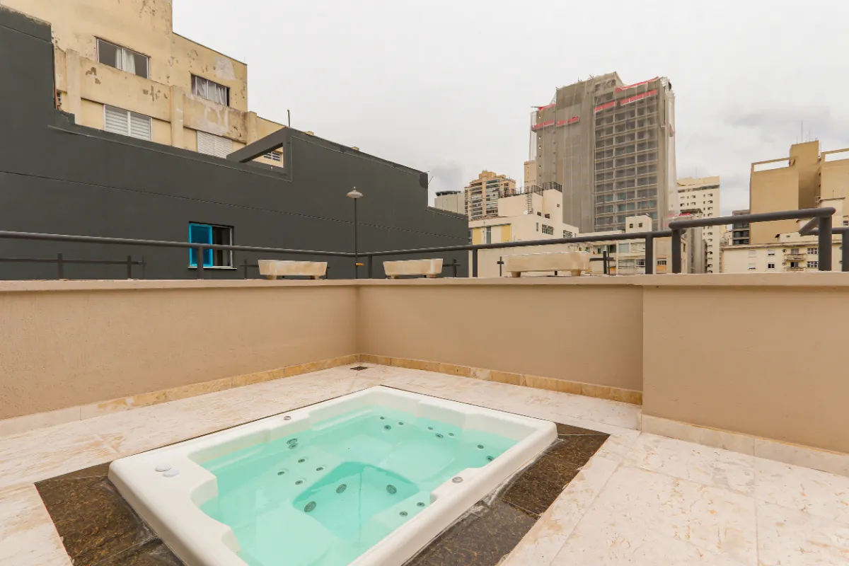 Cobertura para venda em Bela Vista com 2 quartos, sendo 1 suíte, 127m²