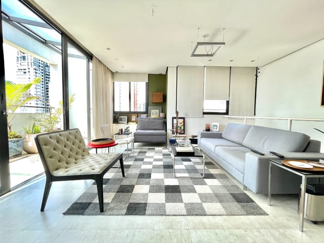 Foto do Cobertura / Penthouse - Cobertura para venda em Sumaré com 1 quarto, sendo 1 suíte, 93m² | Lares e Andares Imóveis