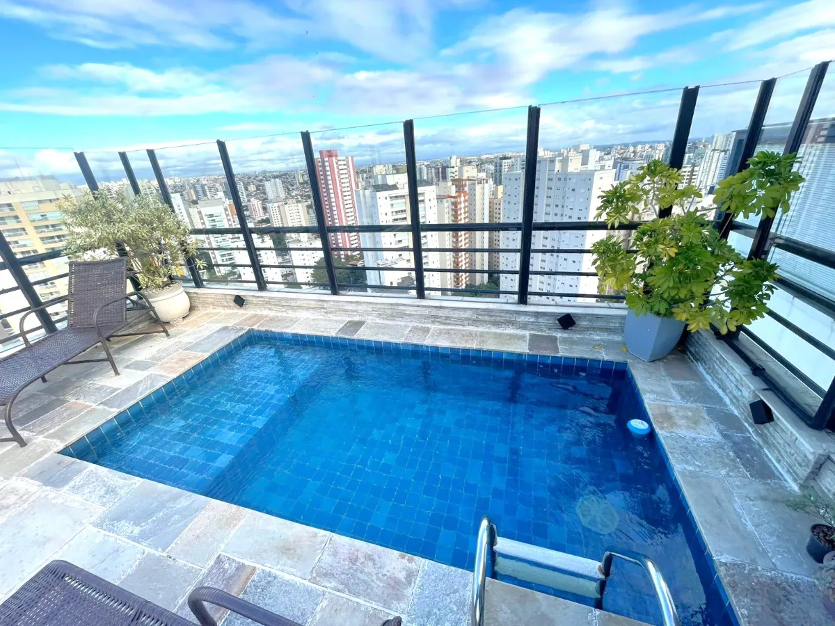 Cobertura para venda em Vila Mascote com 3 quartos, sendo 3 suítes, 220m²
