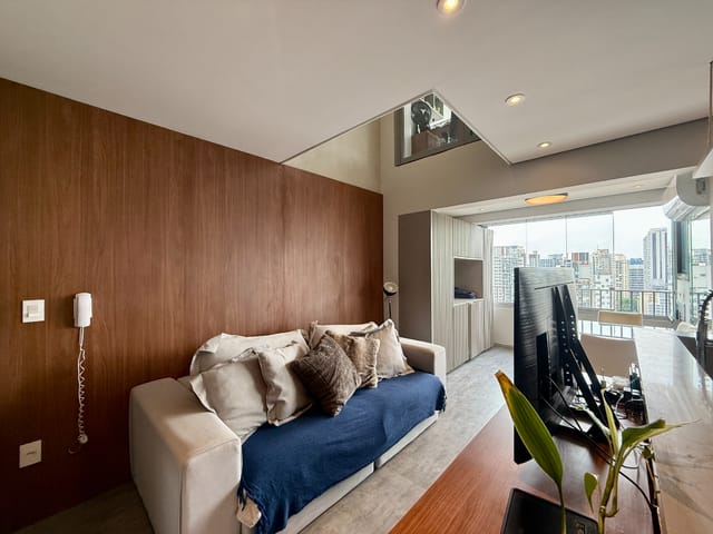Foto do Cobertura / Penthouse - Duplex para venda em Brooklin com 1 quarto, sendo 1 suíte, 61m² | Lares e Andares Imóveis