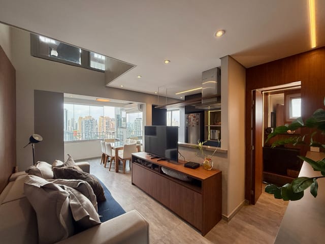Foto do Cobertura / Penthouse - Duplex para venda em Brooklin com 1 quarto, sendo 1 suíte, 61m² | Lares e Andares Imóveis