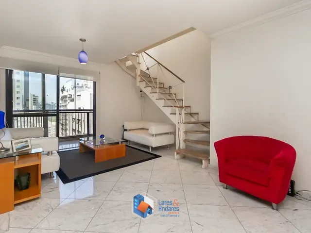 Cobertura / Penthouse com 206m² 4 quartos e 5 banheiros, à venda, no bairro Moema em São Paulo