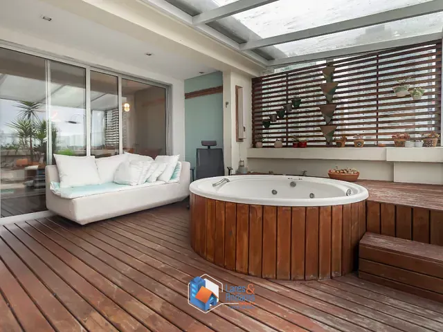 Cobertura / Penthouse com 191m² 2 quartos e 4 banheiros, à venda, no bairro Campo Belo em São Paulo