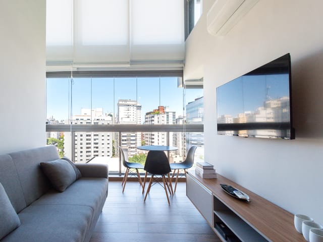 Foto do Apartamento - Duplex para venda em Pinheiros com 2 quartos, sendo 1 suíte , 64m² | Lares e Andares Imóveis