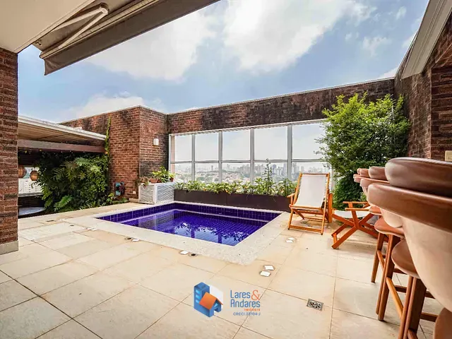 Cobertura / Penthouse com 404m² 4 quartos e 6 banheiros, à venda, no bairro Jardim Vila Mariana em São Paulo