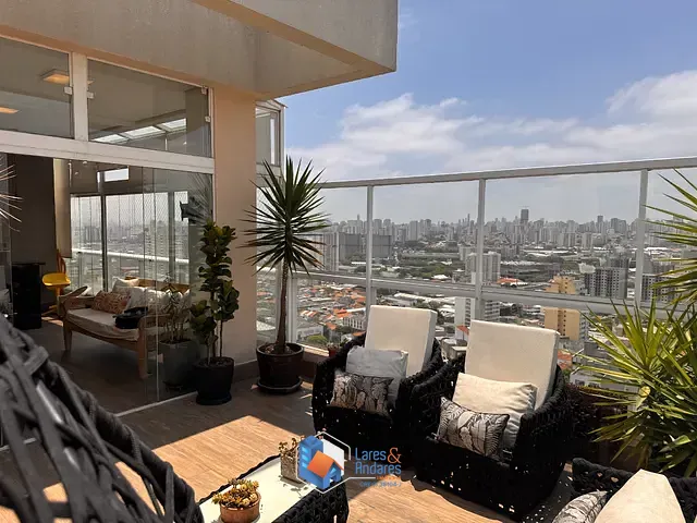 Cobertura / Penthouse com 216m² 3 quartos e 4 banheiros, à venda, no bairro Cambuci em São Paulo