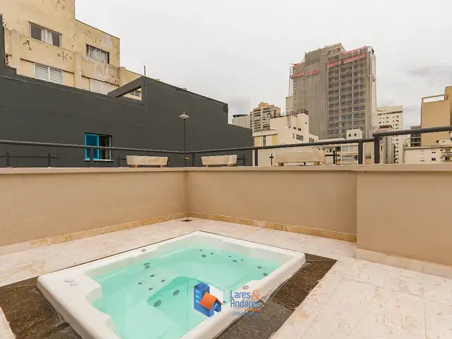 Cobertura / Penthouse com 127m² 2 quartos e 3 banheiros, à venda, no bairro Bela Vista em São Paulo