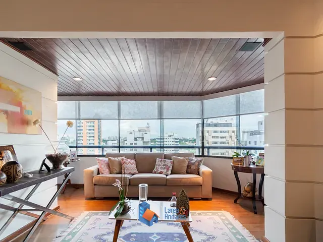Cobertura / Penthouse com 455m² 4 quartos e 5 banheiros, à venda, no bairro Moema em São Paulo