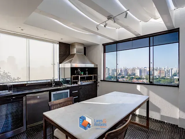 Cobertura / Penthouse com 197m² 3 quartos e 4 banheiros, à venda, no bairro Campo Belo em São Paulo
