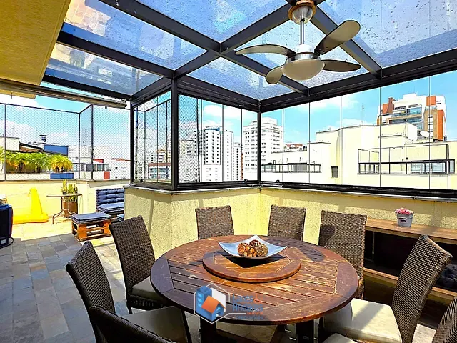 Cobertura / Penthouse com 227m² 4 quartos e 4 banheiros, à venda, no bairro Vila Hamburguesa em São Paulo