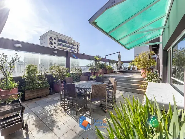 Cobertura / Penthouse com 467m² 4 quartos e 6 banheiros, à venda, no bairro Campo Belo em São Paulo