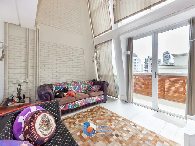Cobertura / Penthouse com 110m² 2 quartos e 3 banheiros, à venda, no bairro Cerqueira César em São Paulo