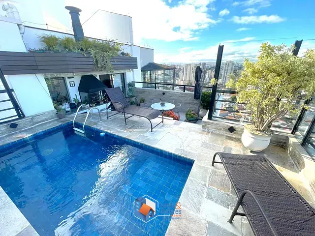 Cobertura / Penthouse com 220m² 3 quartos e 5 banheiros, à venda, no bairro Vila Mascote em São Paulo