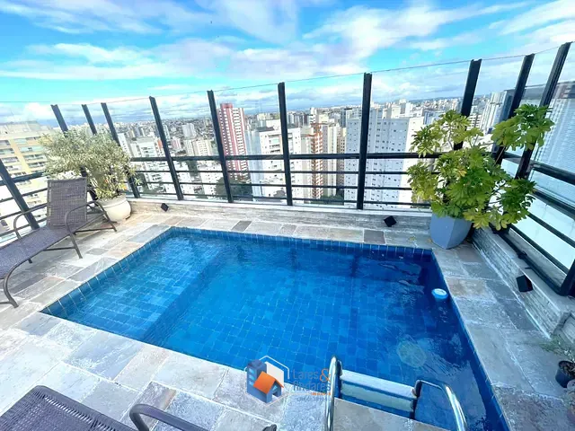 Cobertura / Penthouse com 220m² 3 quartos e 5 banheiros, à venda, no bairro Vila Mascote em São Paulo