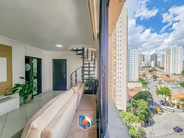 Cobertura / Penthouse com 185m² 3 quartos e 3 banheiros, à venda, no bairro Vila Gumercindo em São Paulo